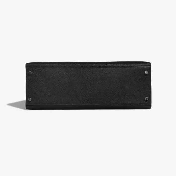 Artisan-Grade Hermès Dupes Kelly 35 Chevre Black PHW - Replica Handbags - Image 3