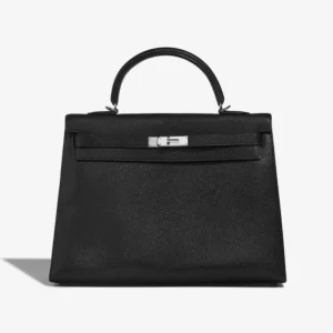 Artisan-Grade Hermès Dupes Kelly 35 Chevre Black PHW | Replica Bags