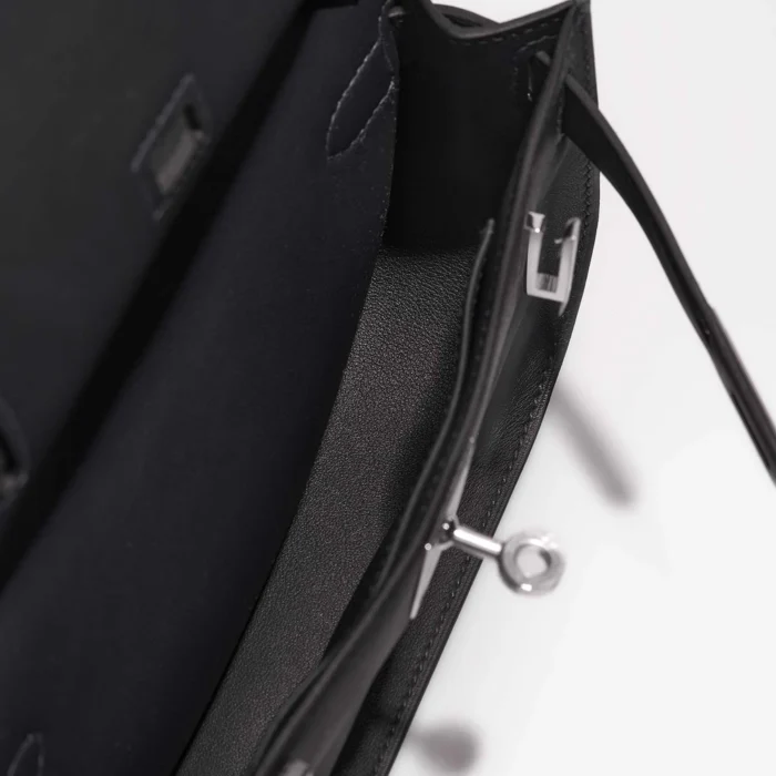 Artisan-Grade Hermès Dupes Mini Jypsiere Swift Caban PHW - Replica Handbags - Image 6