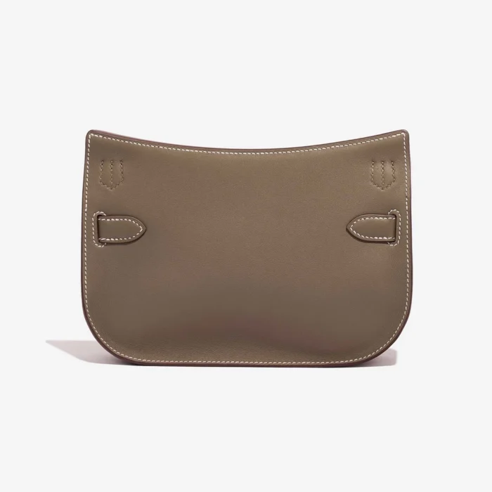 Artisan-Grade Hermès Dupes Mini Jypsiere Swift Etoupe GHW - Replica Handbags - Image 3