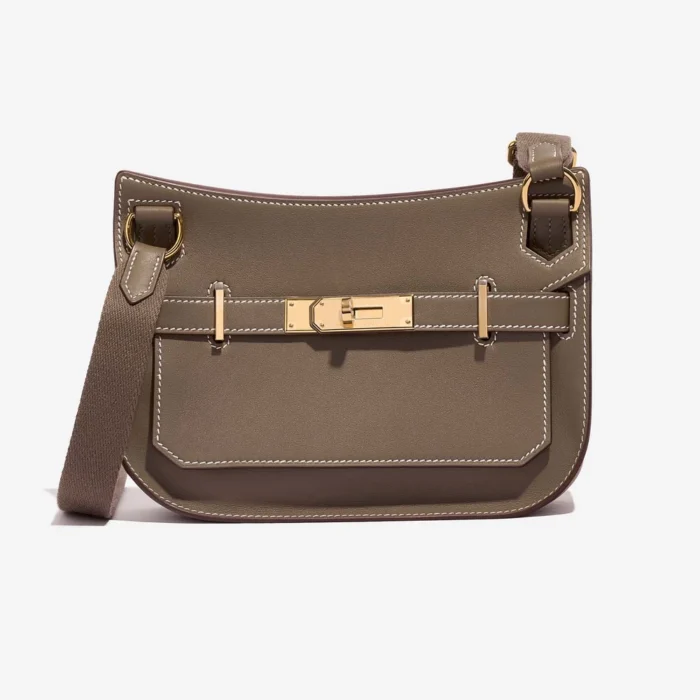 Artisan-Grade Hermès Dupes Mini Jypsiere Swift Etoupe GHW