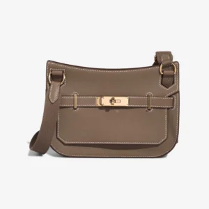 Artisan-Grade Hermès Dupes Mini Jypsiere Swift Etoupe GHW - Replica Handbags