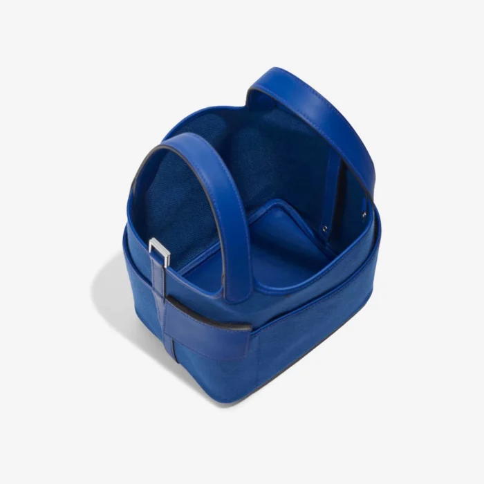 Artisan-Grade Hermès Dupes Picotin Cargo 18 Toile/Swift Blue Royal/Blue Egee PHW - Replica Handbags - Image 6