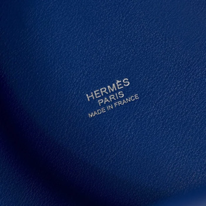 Artisan-Grade Hermès Dupes Picotin Cargo 18 Toile/Swift Blue Royal/Blue Egee PHW - Replica Handbags - Image 2