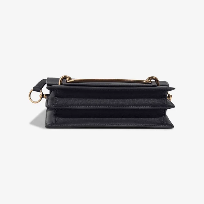 Artisan-Grade Hermès Dupes Roulis 18 Swift Bleu Nuit PBHW - Replica Handbags - Image 4