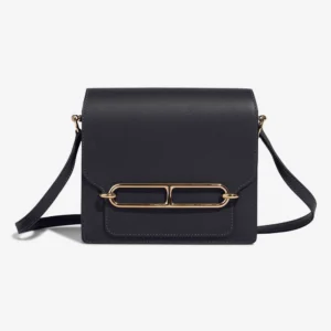 Artisan-Grade Hermès Dupes Roulis 18 Swift Bleu Nuit PBHW - Replica Handbags