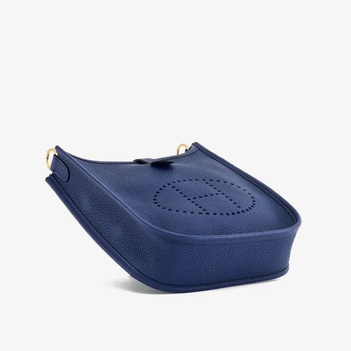 Artisan-Grade Hermès Evelyne 16 Amazone Blue Sapphire/Blue Indigo GHW - DLF - Image 3