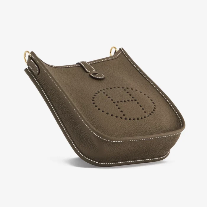 Artisan-Grade Hermès Evelyne 16 Amazone Etoupe/Bleu Indigo GHW - DLF - Image 3