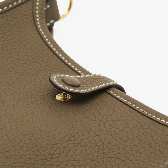 Artisan-Grade Hermès Evelyne 16 Amazone Etoupe/Bleu Indigo GHW - DLF - Image 6
