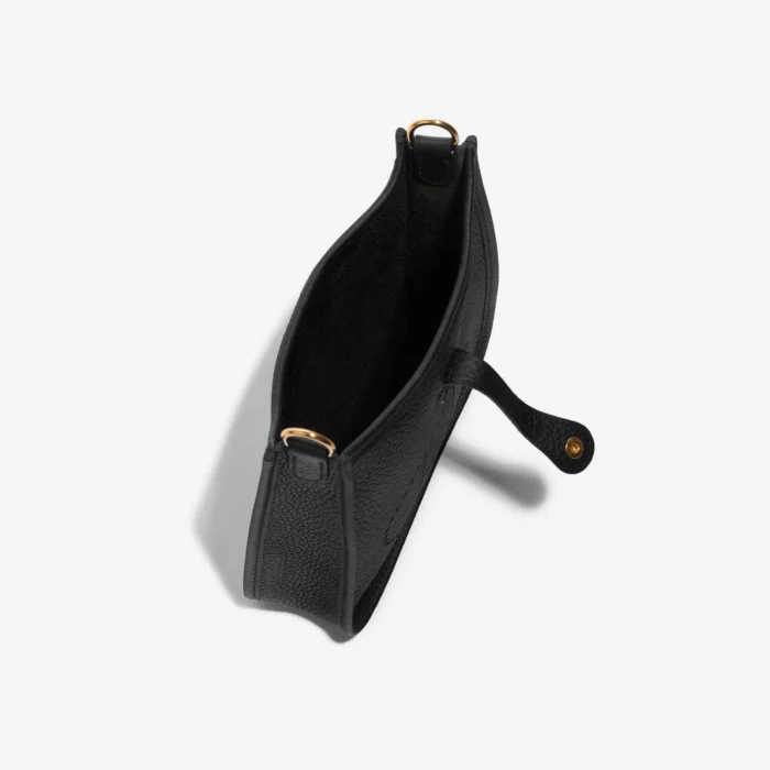 Artisan-Grade Hermès Evelyne 16 Taurillon Clemence Black GHW - Replica Handbags - Image 5