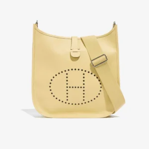 Artisan-Grade Hermès Evelyne 33 Epsom Jaune Poussin PHW
