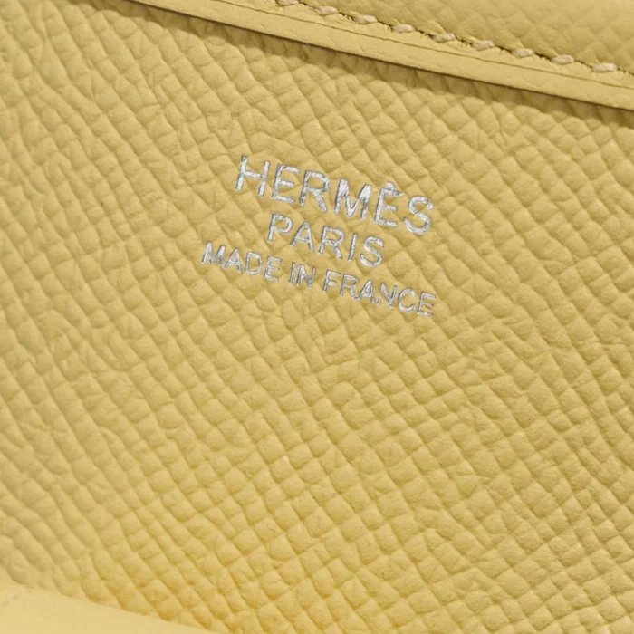 Artisan-Grade Hermès Evelyne 33 Epsom Jaune Poussin PHW - Replica Handbags - Image 6