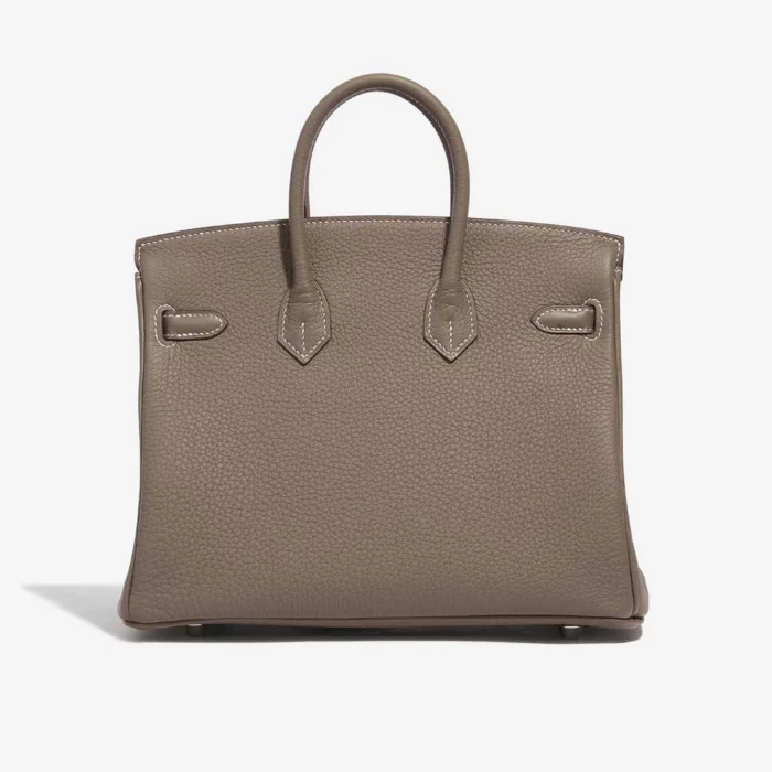Artisan-Grade Hermès HSS Birkin 25 Togo Etoupe/Gris Perle PHW - Replica Handbags - Image 2