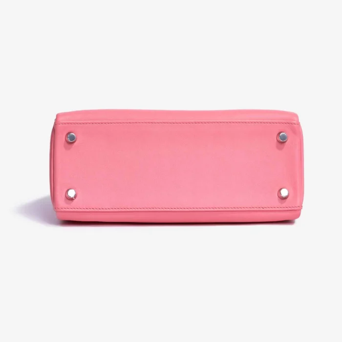 Artisan-Grade Hermès Kelly 25 Swift Rose d’Ete PHW - DLF - Image 3