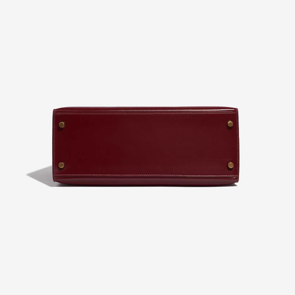 Artisan-Grade Hermès Kelly 28 Box Rouge H GHW - Replica Handbags - Image 3