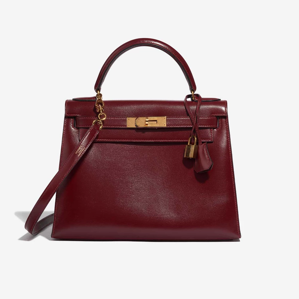 Artisan-Grade Hermès Kelly 28 Box Rouge H GHW Replica | DLF