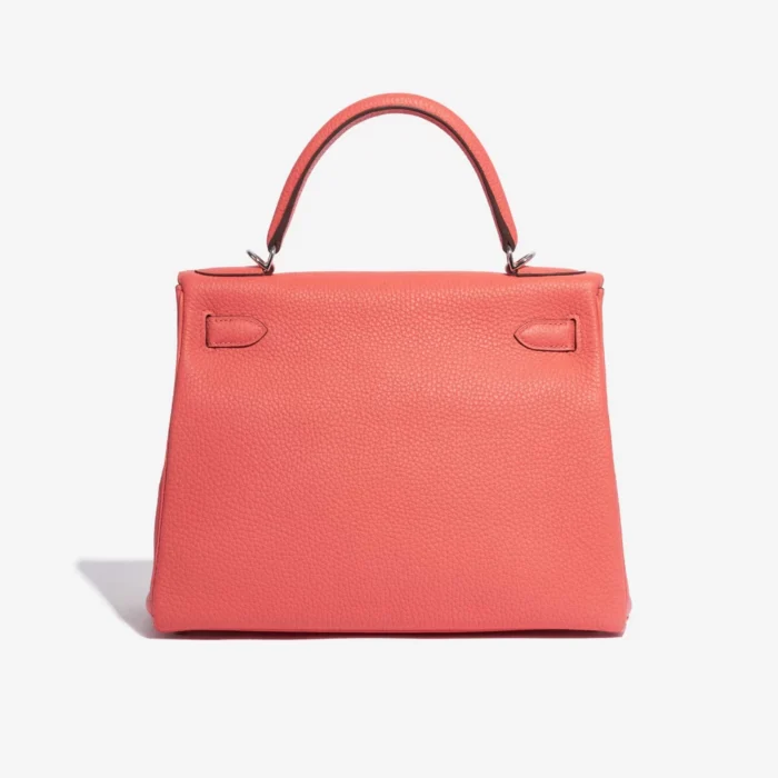 Artisan-Grade Hermès Kelly 28 Clemence Rose Texas PHW - Replica Handbags - Image 2
