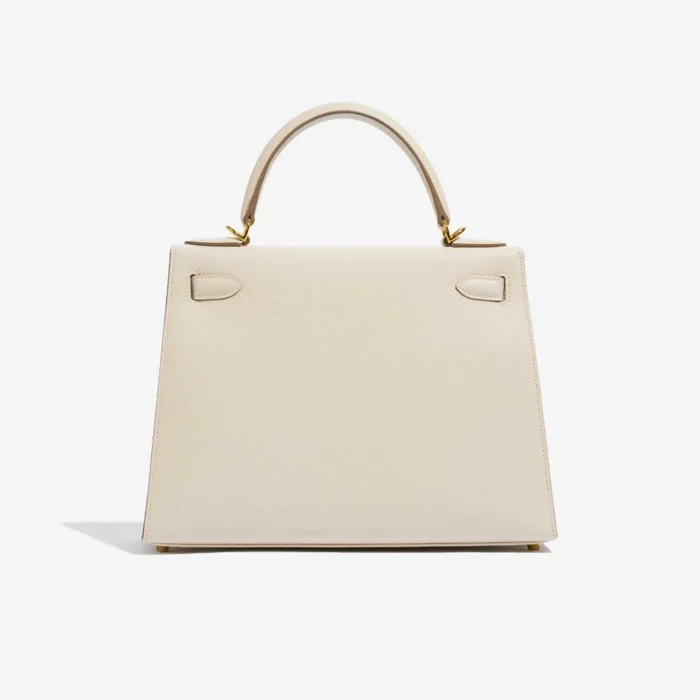 Artisan-Grade Hermès Kelly 28 Epsom Craie GHW - Replica Handbags - Image 2