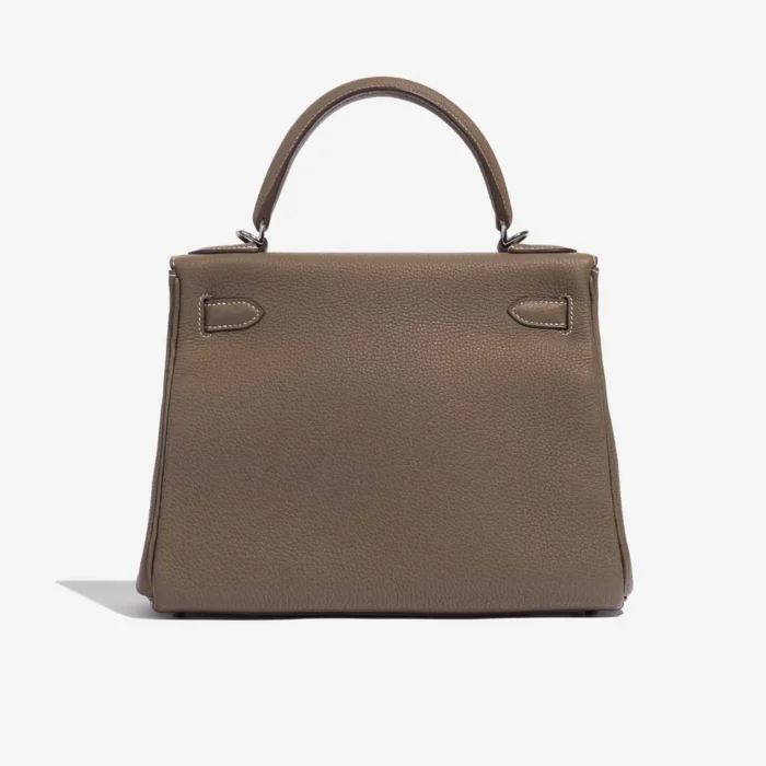 Artisan-Grade Hermès Kelly 28 Togo Etoupe PHW - Replica Handbags - Image 2