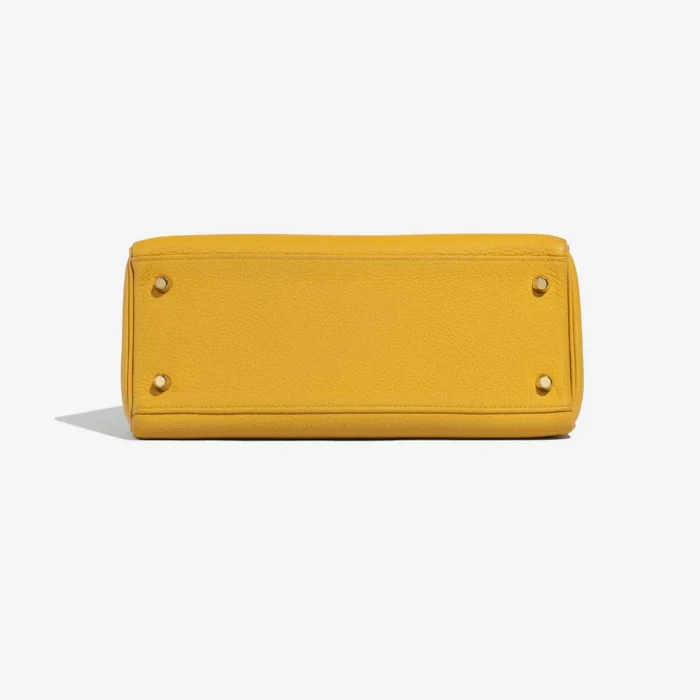 Artisan-Grade Hermès Kelly 28 Togo Jaune Ambre GHW - Replica Handbags - Image 3