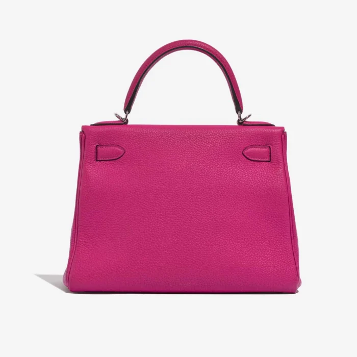 Artisan-Grade Hermès Kelly 28 Togo Rose Pourpre PHW - Replica Handbags - Image 2