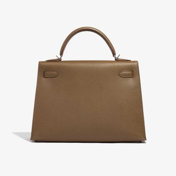 Artisan-Grade Hermès Kelly 32 Epsom Toundra PHW - Replica Handbags - Image 2