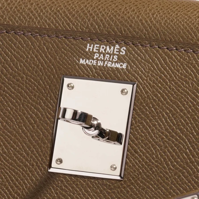 Artisan-Grade Hermès Kelly 32 Epsom Toundra PHW - Replica Handbags - Image 6