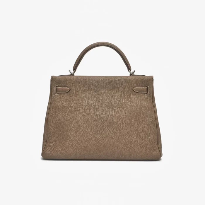 Artisan-Grade Hermès Kelly 32 Togo Etoupe PHW - DLF - Image 2