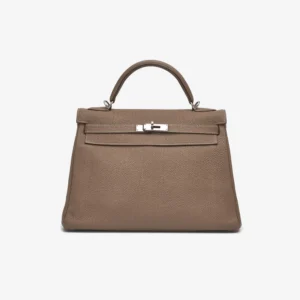 Artisan-Grade Hermès Kelly 32 Togo Etoupe PHW – DLF