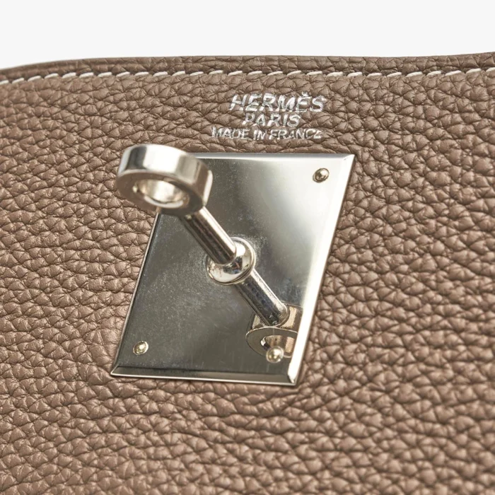 Artisan-Grade Hermès Kelly 32 Togo Etoupe PHW - DLF - Image 6