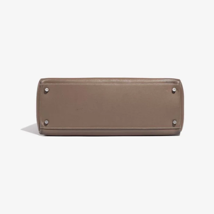 Artisan-Grade Hermès Kelly 35 Swift Etoupe PHW - Replica Handbags - Image 3