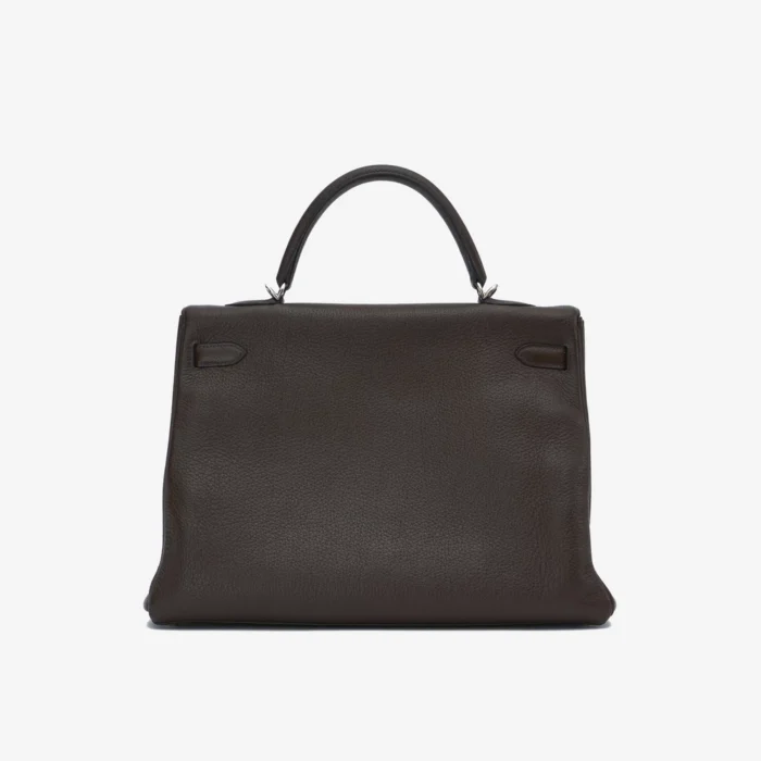 Artisan-Grade Hermès Kelly 35 Togo Terre PHW - DLF - Image 2