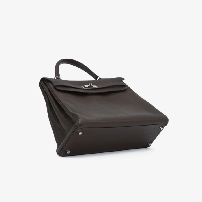 Artisan-Grade Hermès Kelly 35 Togo Terre PHW - DLF - Image 3