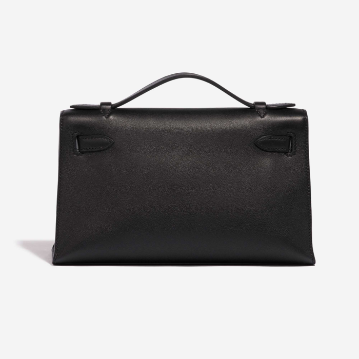 Artisan-Grade Hermès Kelly Pochette Swift Black GHW - Replica Handbags - Image 2