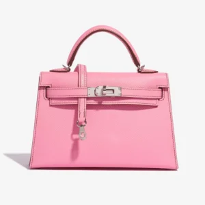 Artisan-Grade Hermès Mini Kelly Bubblegum PHW | Replica Bags