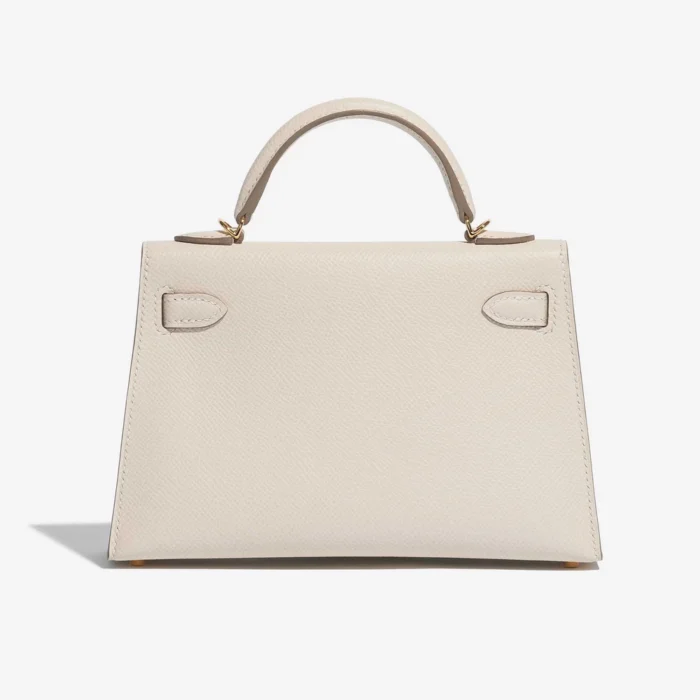 Artisan-Grade Hermès Mini Kelly Epsom Craie GHW - Replica Handbags - Image 2