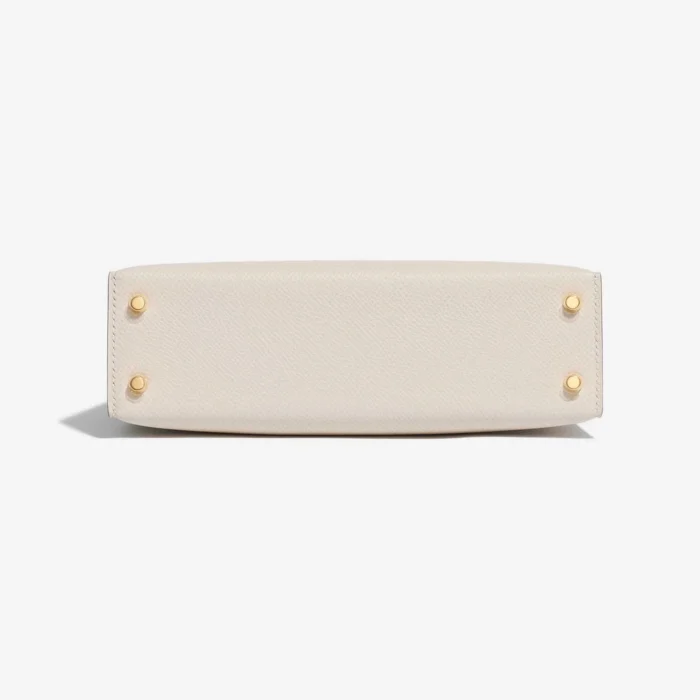 Artisan-Grade Hermès Mini Kelly Epsom Craie GHW - Replica Handbags - Image 3