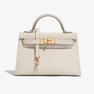 Artisan-Grade Hermès Mini Kelly Epsom Craie GHW - Replica