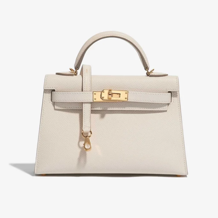 Artisan-Grade Hermès Mini Kelly Epsom Craie GHW - Replica