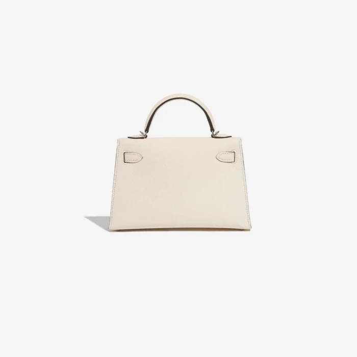 Artisan-Grade Hermès Mini Kelly Epsom Nata PHW - Replica Handbags - Image 2