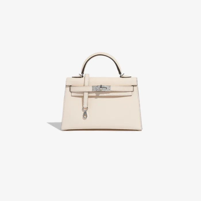 Artisan-Grade Hermès Mini Kelly Epsom Nata PHW Replica