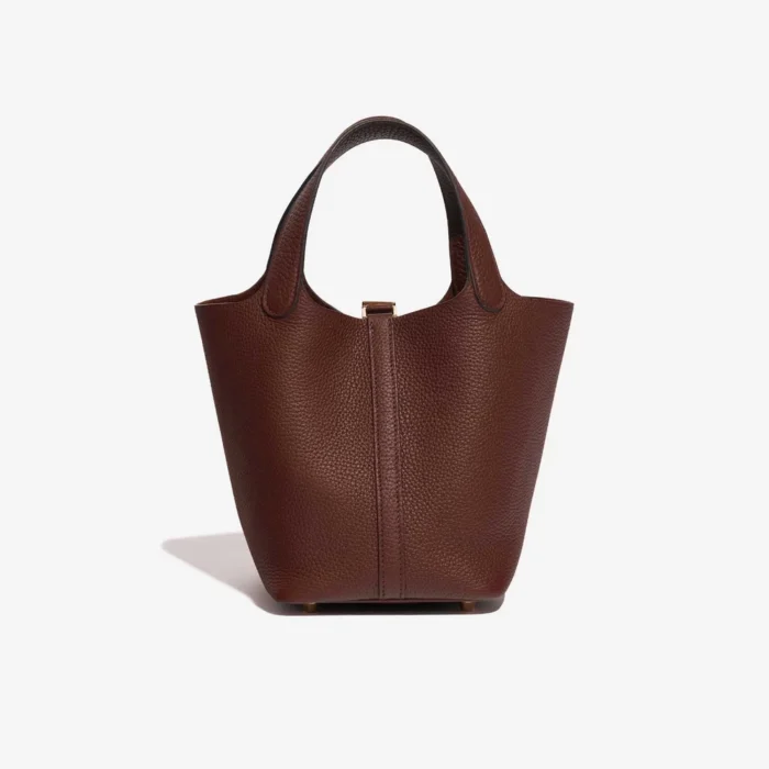 Artisan-Grade Hermès Picotin 18 Rouge Sellier GHW - Replica Handbags - Image 2