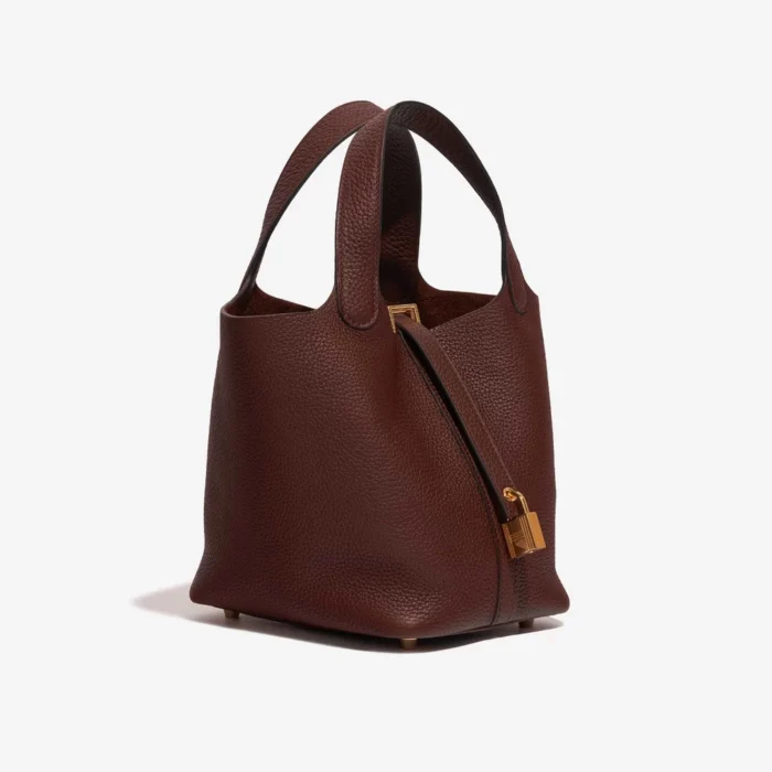 Artisan-Grade Hermès Picotin 18 Rouge Sellier GHW - Replica Handbags - Image 4