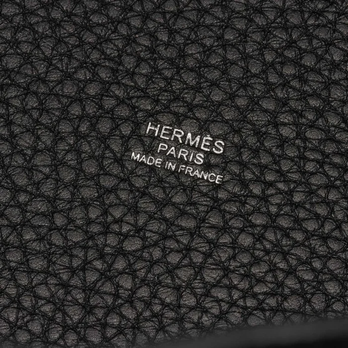 Artisan-Grade Hermès Picotin 18 Taurillon Clemence Black PHW - Replica Handbags - Image 6
