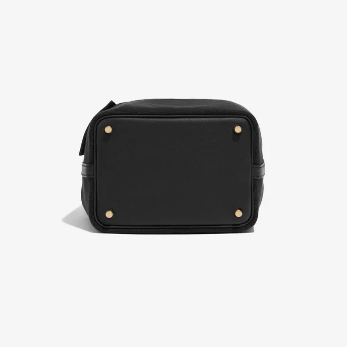 Artisan-Grade Hermès Picotin Cargo 18 Toile Goeland/Swift Black GHW - Replica Handbags - Image 3