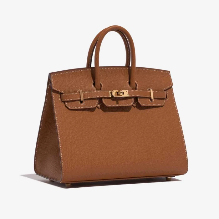 Best Replica Hermès Birkin 25 Epsom Gold GHW - Replica Handbags - Image 4