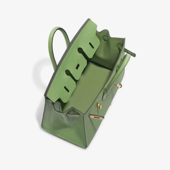 Best Replica Hermès Birkin 25 Epsom Vert Criquet GHW - Replica Handbags - Image 5