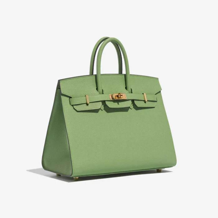 Best Replica Hermès Birkin 25 Epsom Vert Criquet GHW - Replica Handbags - Image 4
