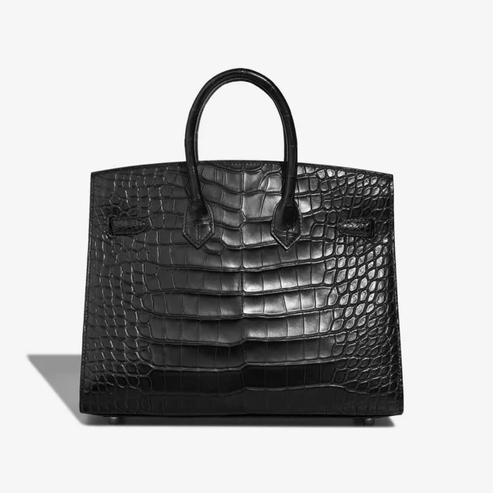Best Replica Hermès Birkin 25 Matte Alligator Black PHW - Replica Handbags - Image 2