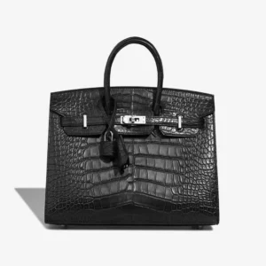 Best Replica Hermès Birkin 25 Matte Alligator Black PHW - Replica Handbags